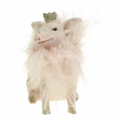 Floristik24 Dekoratív figura malac szerencsebűvek 9cm 2db