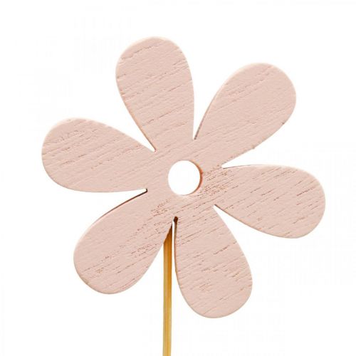 tételeket Virágdugó fa dekoratív dugó virág színű 6,5cm 12db