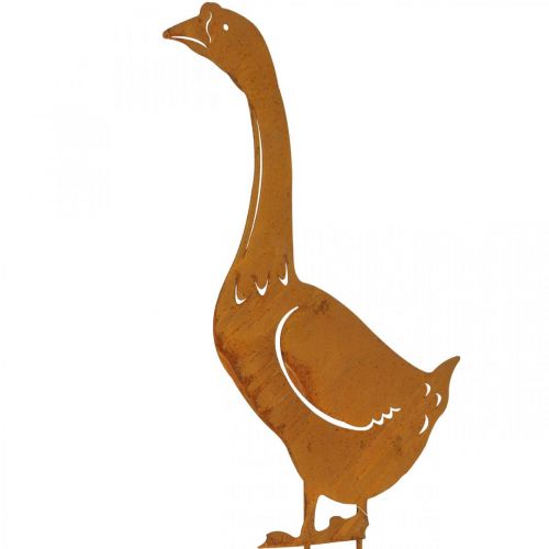 Floristik24 Patina Garden Stake Goose Retro H42,5cm