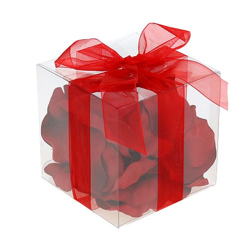 Floristik24 Szétszórt rózsaszirom piros 75p