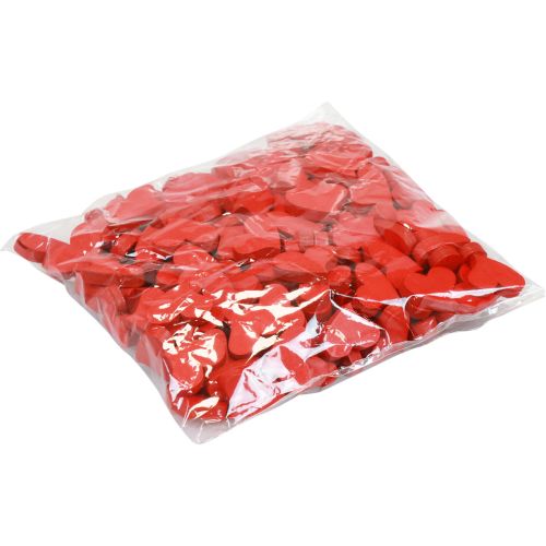 tételeket Scatter dekoráció szívek dekoráció fa szívek asztali dekoráció piros 2cm 180 db