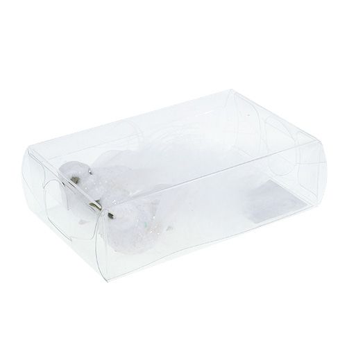 tételeket Galamb klipszre fehér 14cm 2db