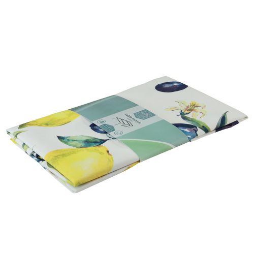 tételeket Asztali futó citrom és olajbogyó asztali futó nyári textil 138×32cm