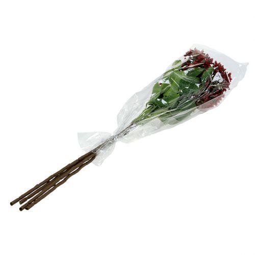 Floristik24 Bogyóág piros viburnum bogyó 54cm 4db