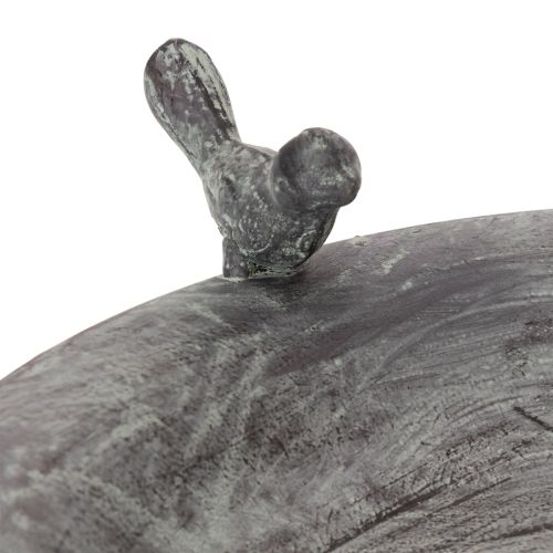 tételeket Dekoratív madáritató finom levélmintával vintage stílusban, 74 cm