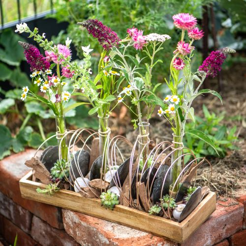 tételeket Alumínium drót Ø2mm alumínium drót kézműves drót világosbarna 500g 60m