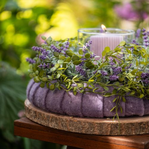 tételeket Filcszalag lila színben 15cm 5m