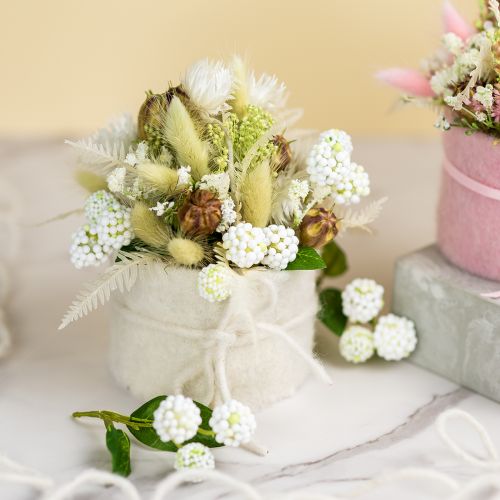 tételeket Filcszalag fehér 7,5 cm, 5 m