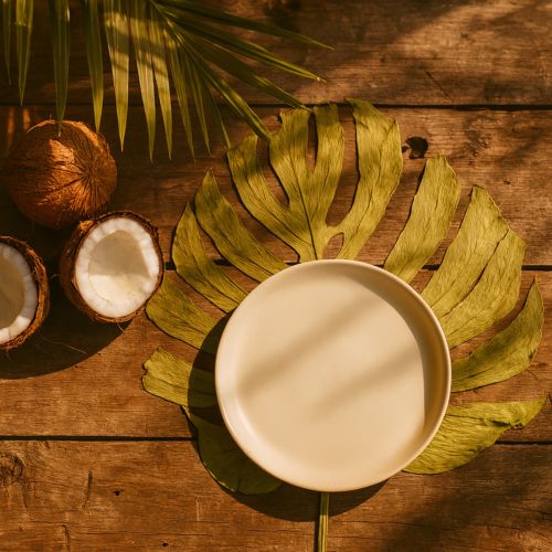 tételeket Dekoratív szörnylevelek bohém és városi dzsungel dekorációhoz