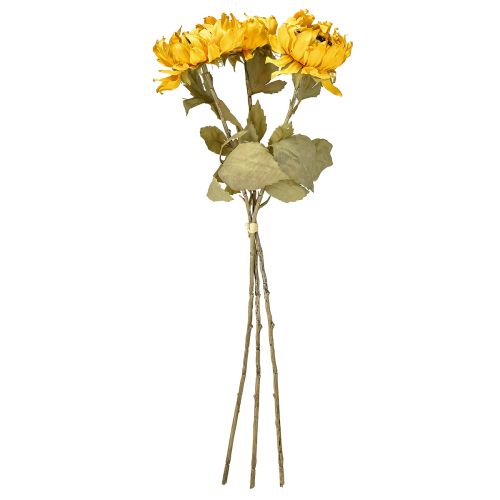 tételeket Műnapraforgók, napraforgó dekoráció, Drylook, H60cm, 3 darab