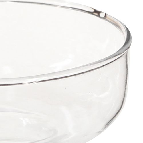 tételeket Váza hagymás üvegváza Rikkie átlátszó Ø13cm H10cm 2db