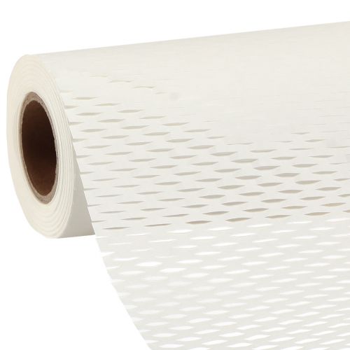 Méhsejt papír csomagolópapír fehér színben 50,5 cm hosszú 250 cm
