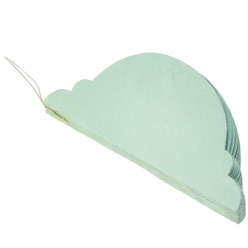 tételeket Karácsonyi golyópapír türkiz hagyma FSC Ø15cm H20cm