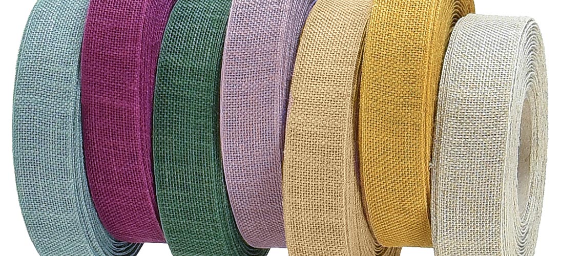 Egyszínű dekoratív szalag