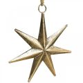 Floristik24 Karácsonyi dekoráció csillag medál arany antik megjelenés 19,5cm