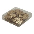 Floristik24 Szórt dekoráció Karácsonyi fa angyal arany glitter 5x3,5cm 48db